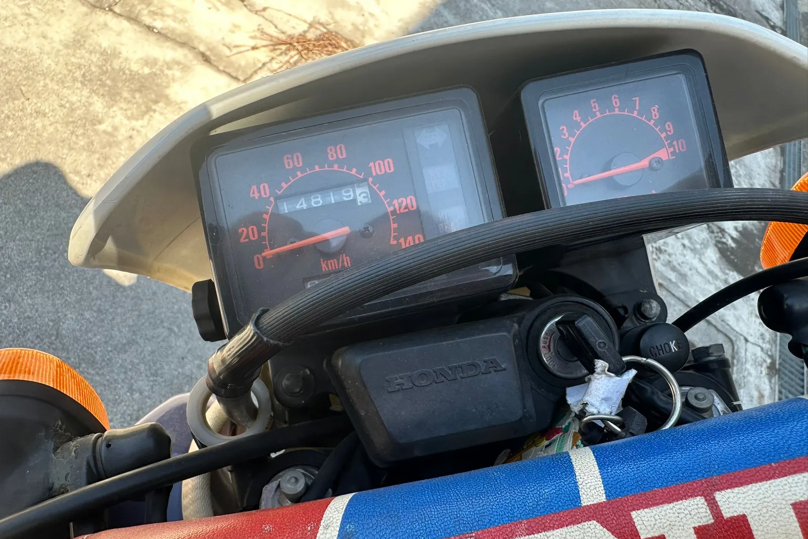 Motociclo Honda XL 125 R targato BG187060