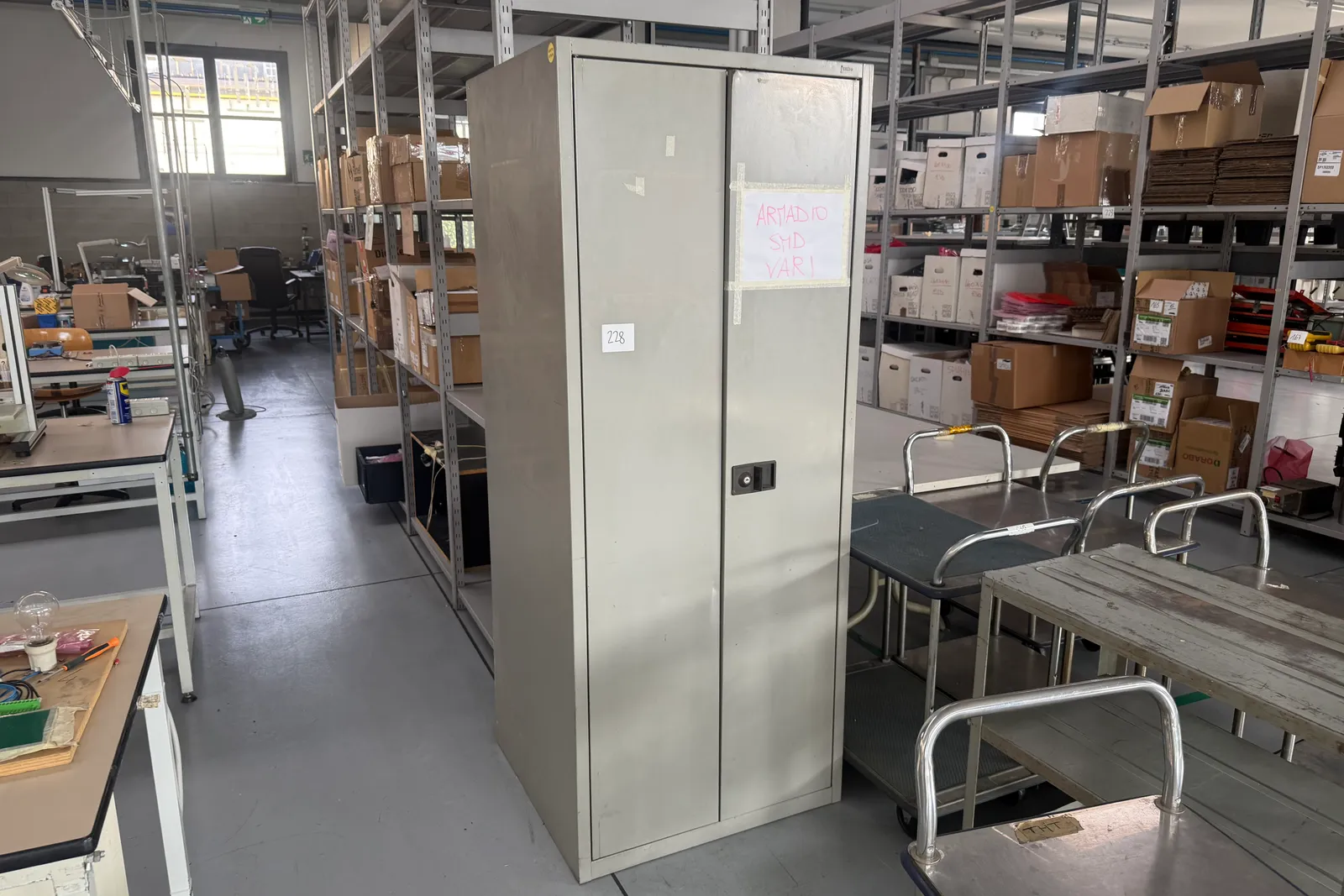 Scaffalature e armadietti metallici