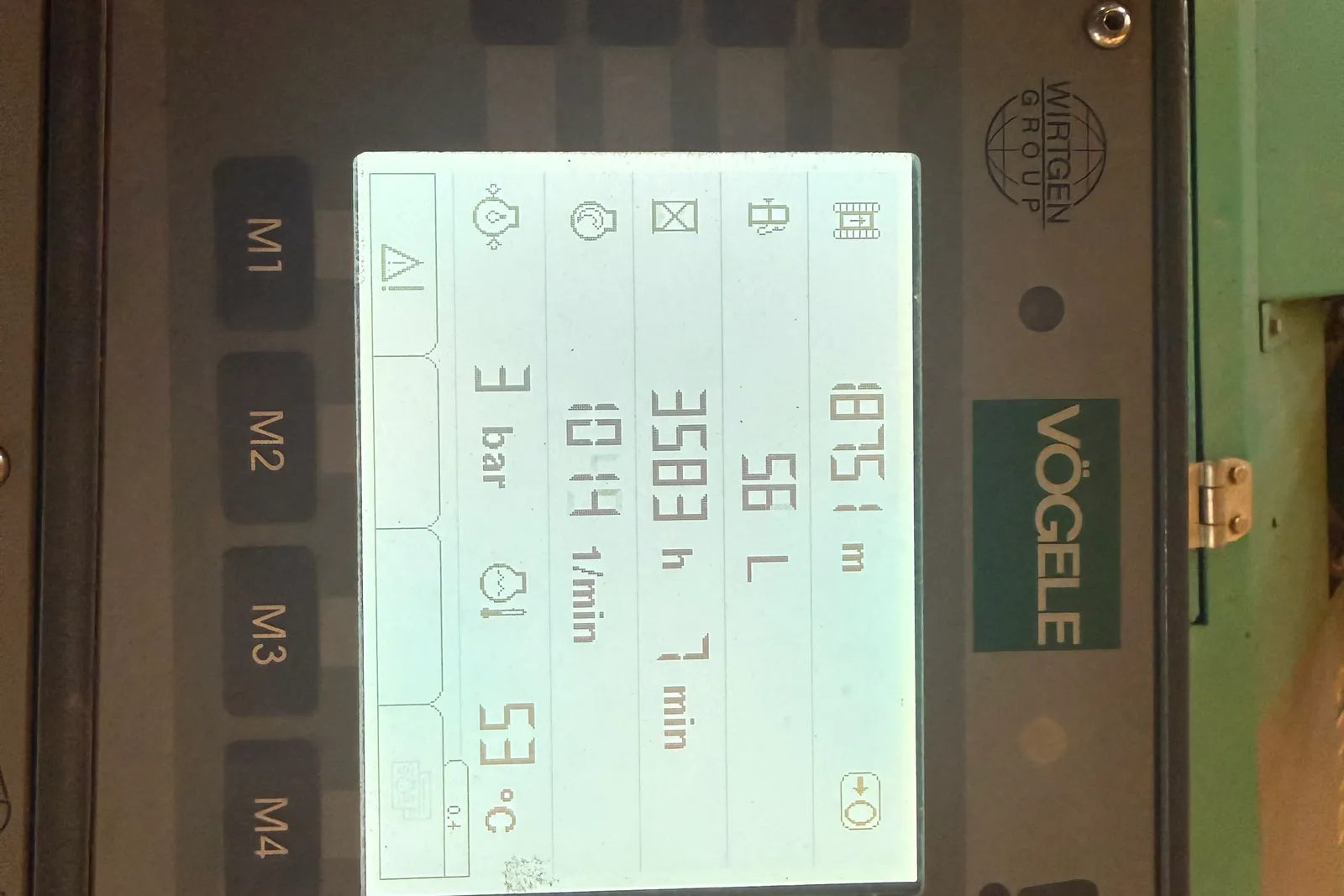 Vibrofinitrice Vogele mod. Super 1103-2