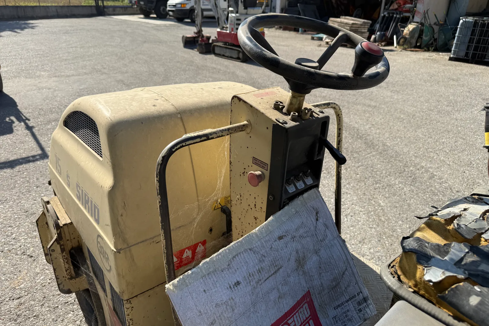 Rullo compressore Sicom mod. 15 S Sirio
