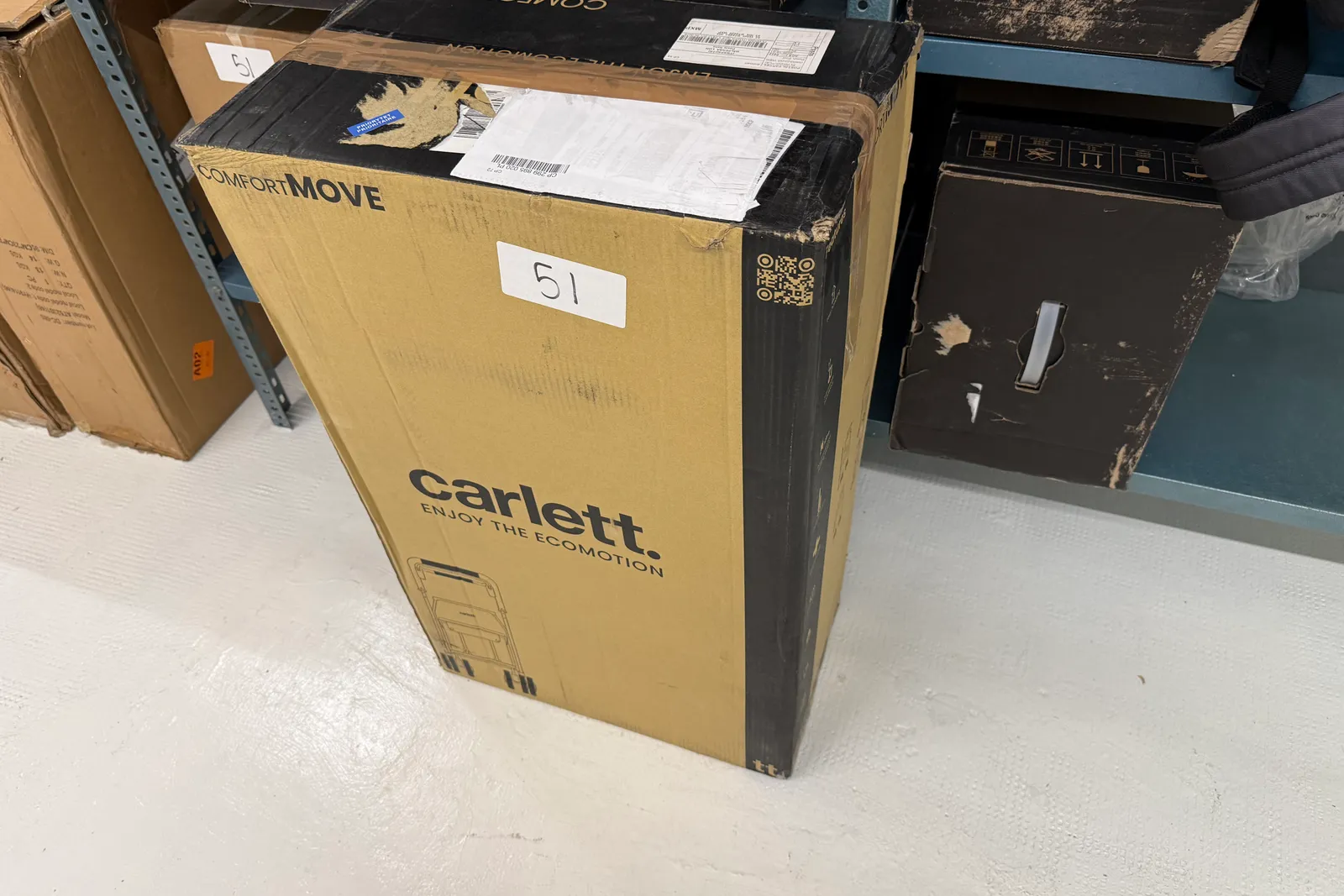 Stock prodotti, batterie, imballaggi, arredi e varie