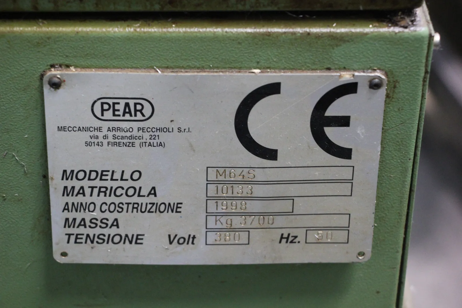 Macchinari, attrezzature e arredi per officina meccanica