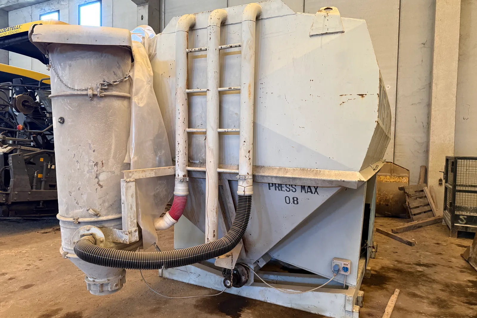Impianto cemento da cantiere MS Caldaie mod. MS 15 R