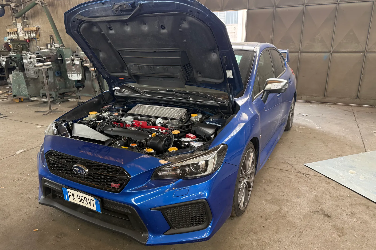 Autovettura Subaru WRX targata FK969VT (ID 138)