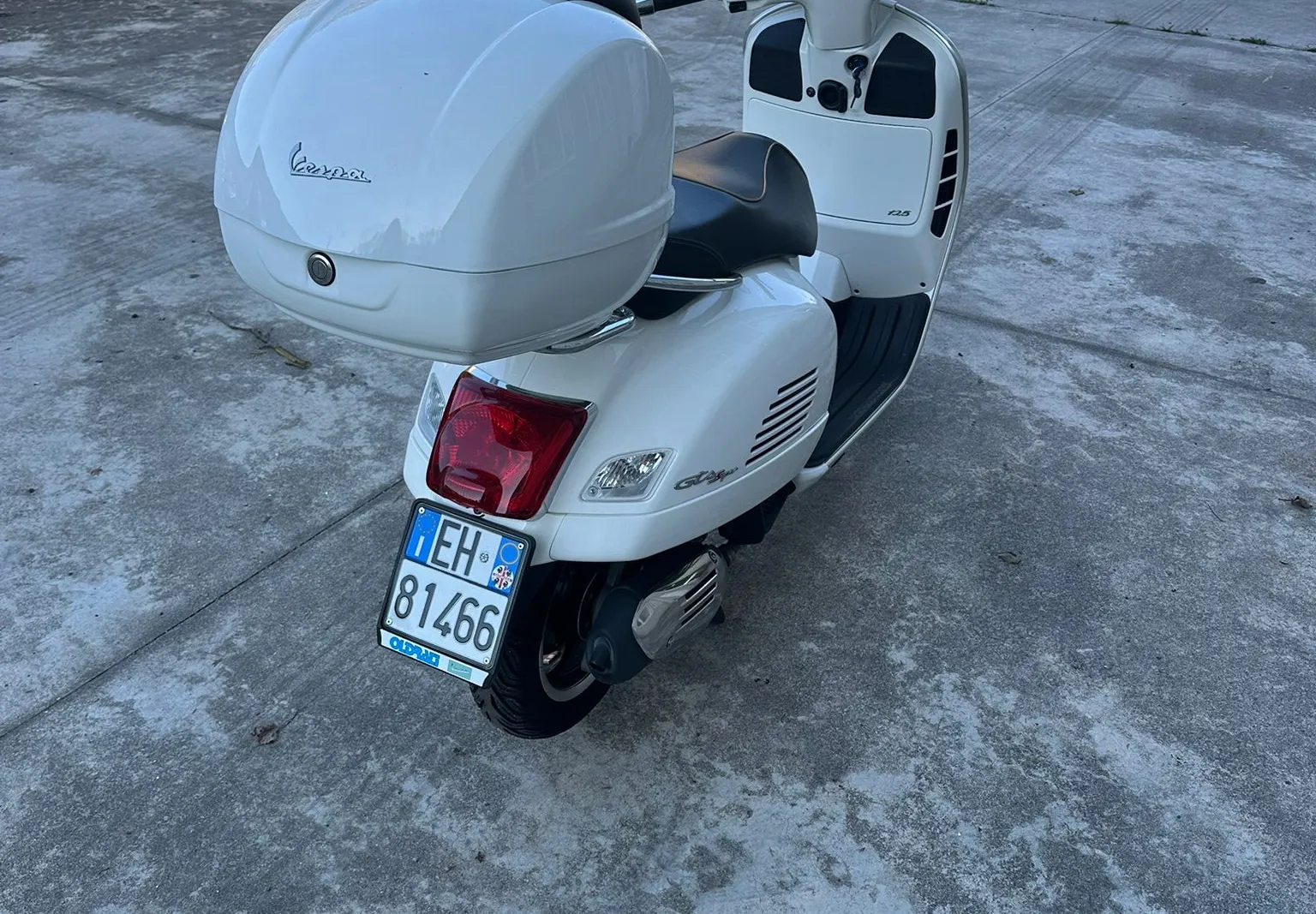 Motociclo Piaggio Vepsa GTS targata EH81466
