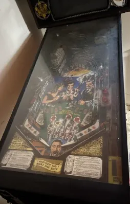 Flipper elettronico modello Maverick anni '90 con display DMD