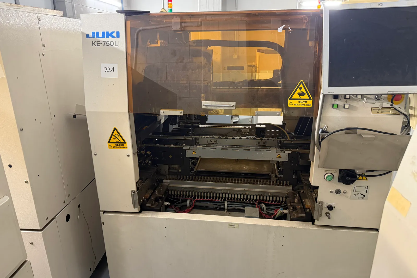 Banco Test circuiti SPEA, modulo per linea di assemblaggio Elmotek 1020 e macchinari obsoleti (ID 221 + ID 213 + ID 208)