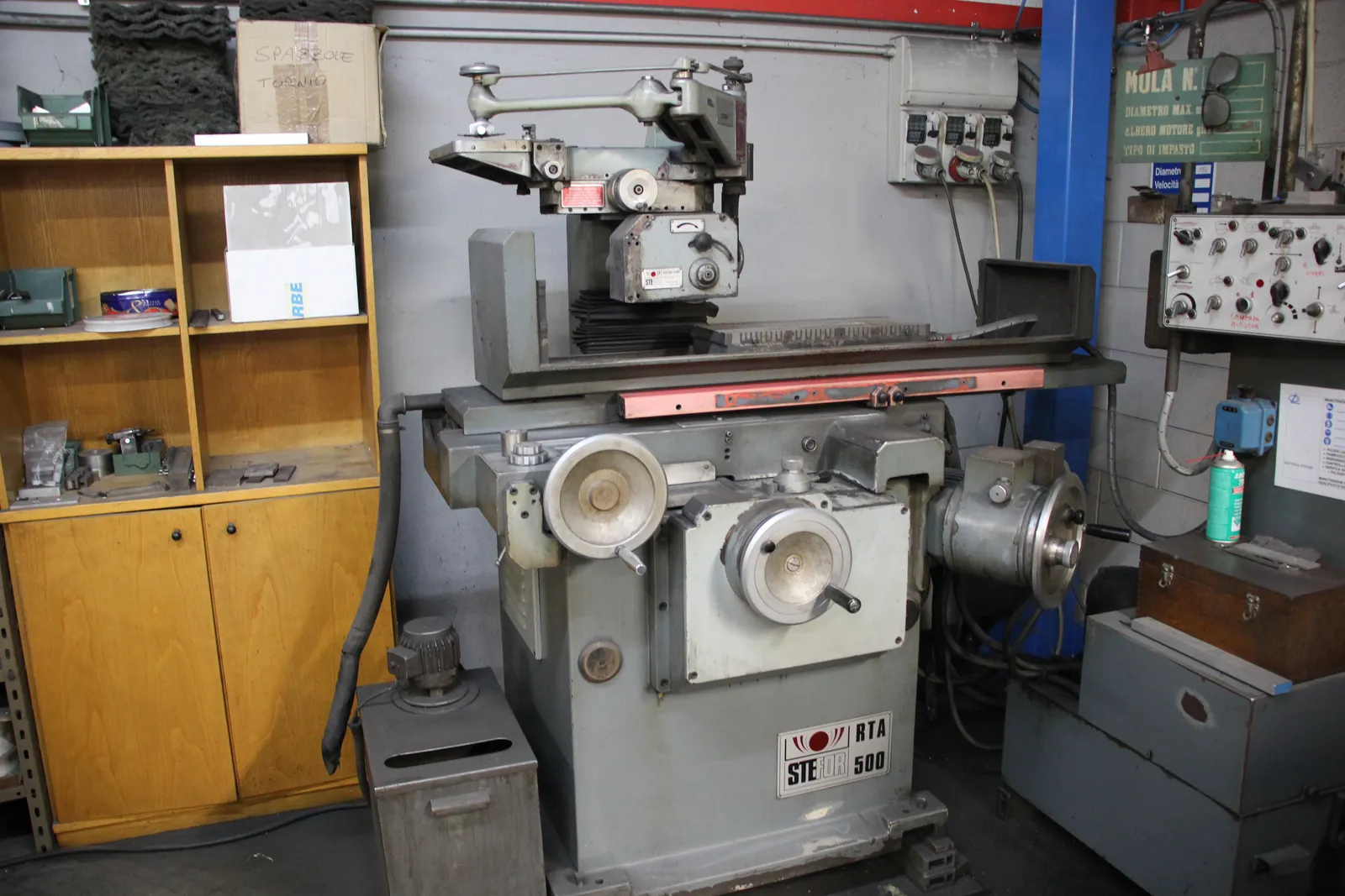 Macchinari, attrezzature e arredi per officina meccanica