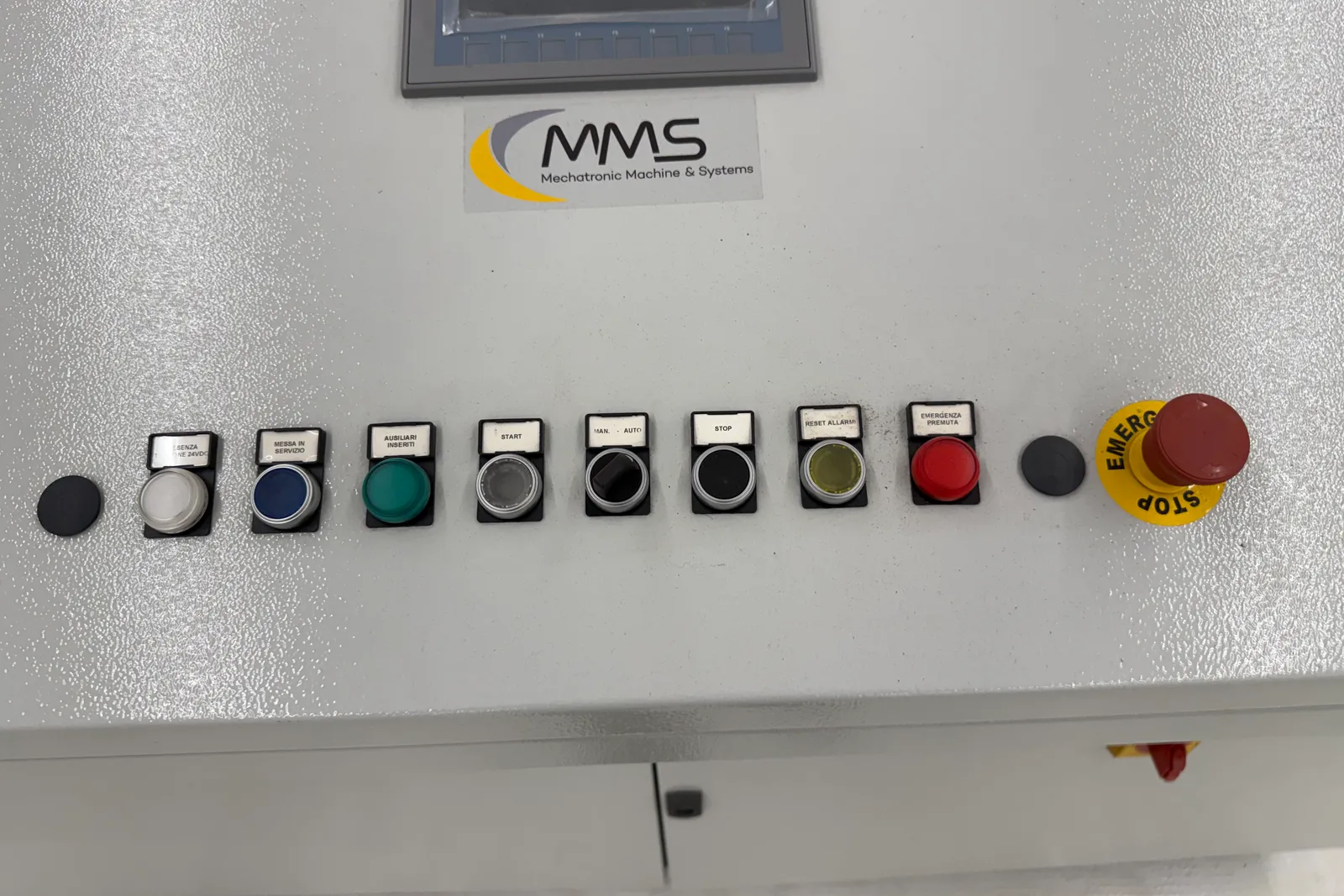 N. 2 magazzini automatici Pharmathek Sintesi, inclusi moduli di carico, linea di imballo e smistamento Mechatronic Machines & Systems e centralina di controllo