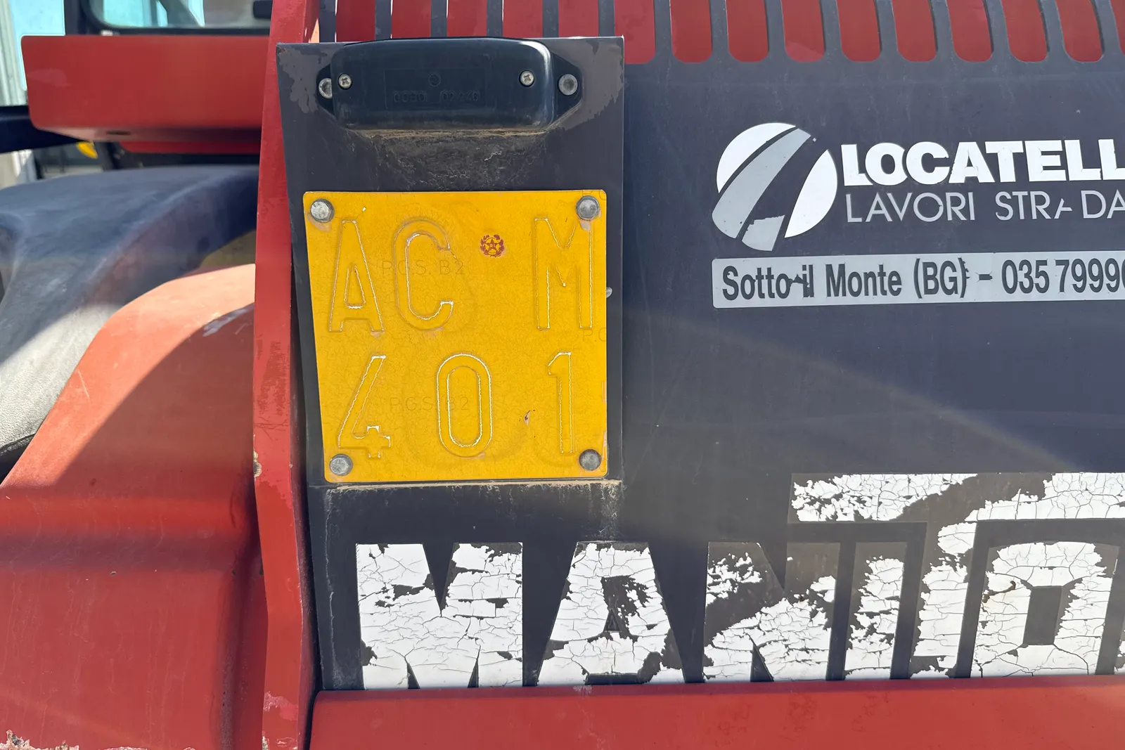 Sollevatore telescopico Manitou mod. MVT