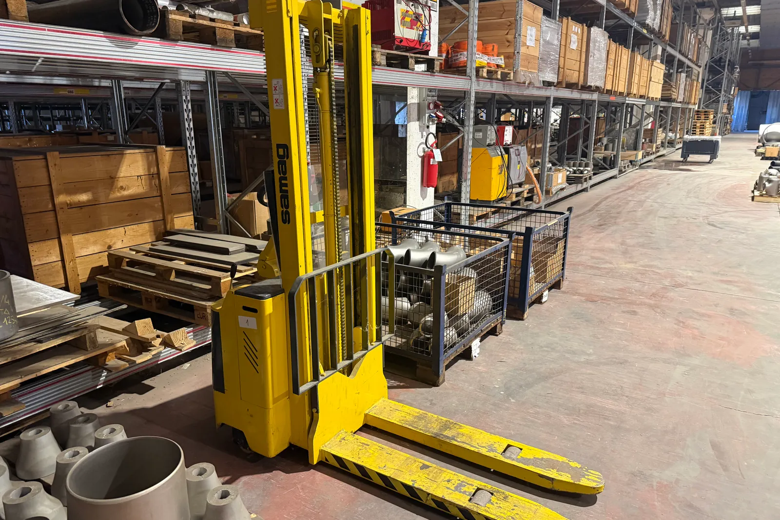 Carrello elevatore uomo a terra Samag (ID 1)