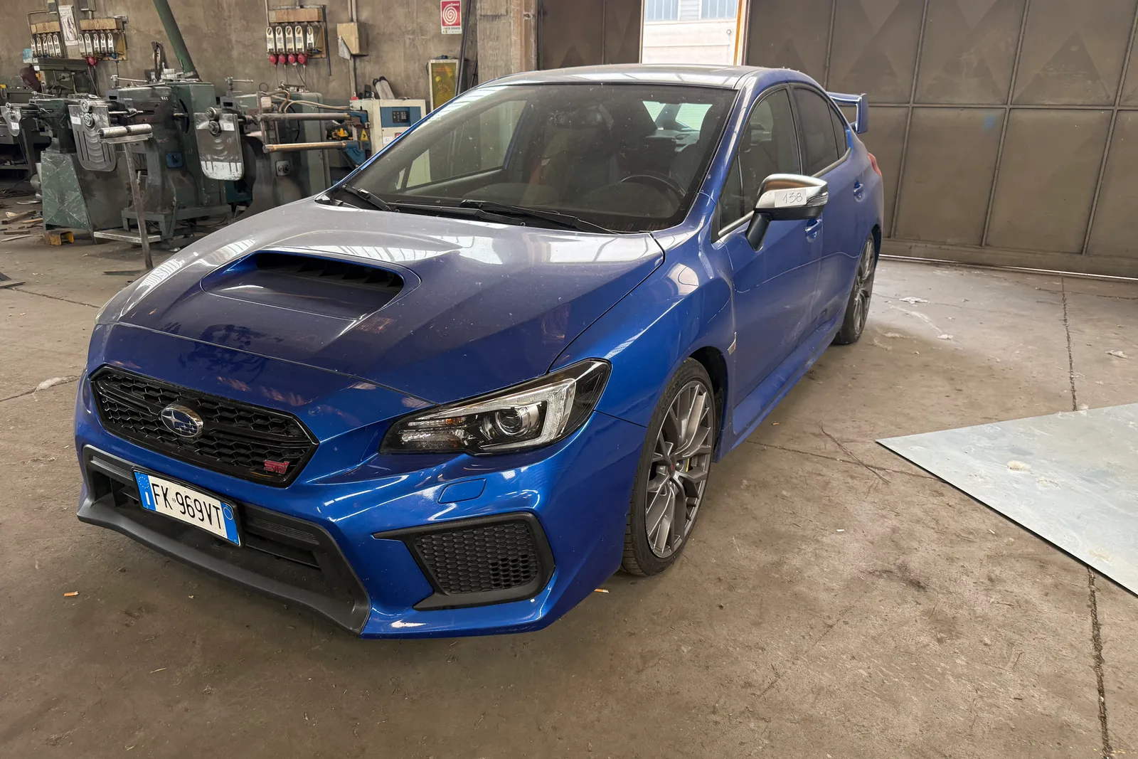 Autovettura Subaru WRX targata FK969VT (ID 138)