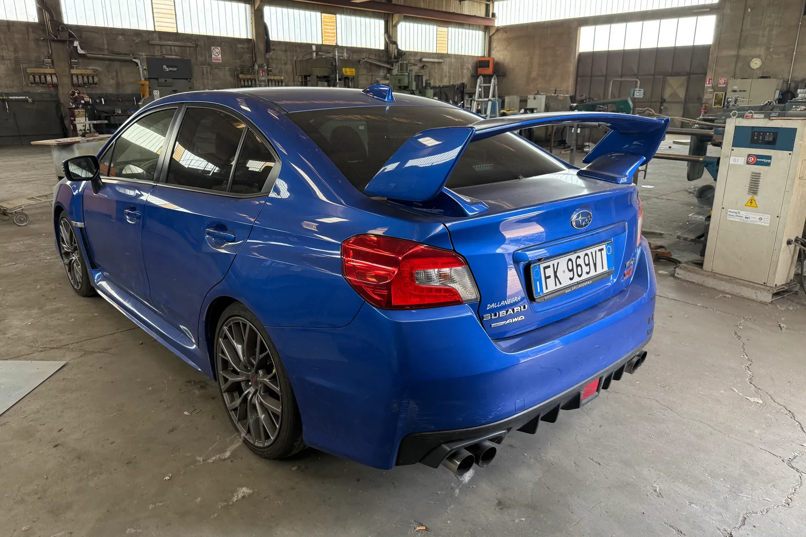 Autovettura Subaru WRX targata FK969VT (ID 138)