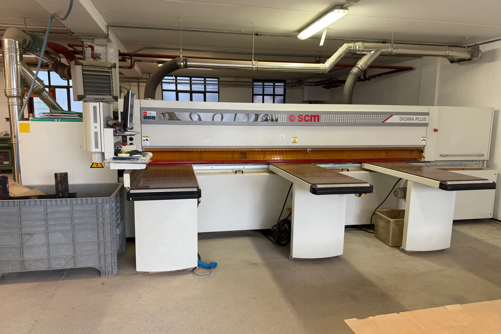 Sezionatrice SCM mod. SIGMA 125 C PLUS anno 2007 (ID 26)