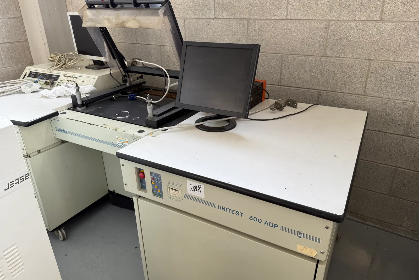Banco Test circuiti SPEA, modulo per linea di assemblaggio Elmotek 1020 e macchinari obsoleti (ID 221 + ID 213 + ID 208)