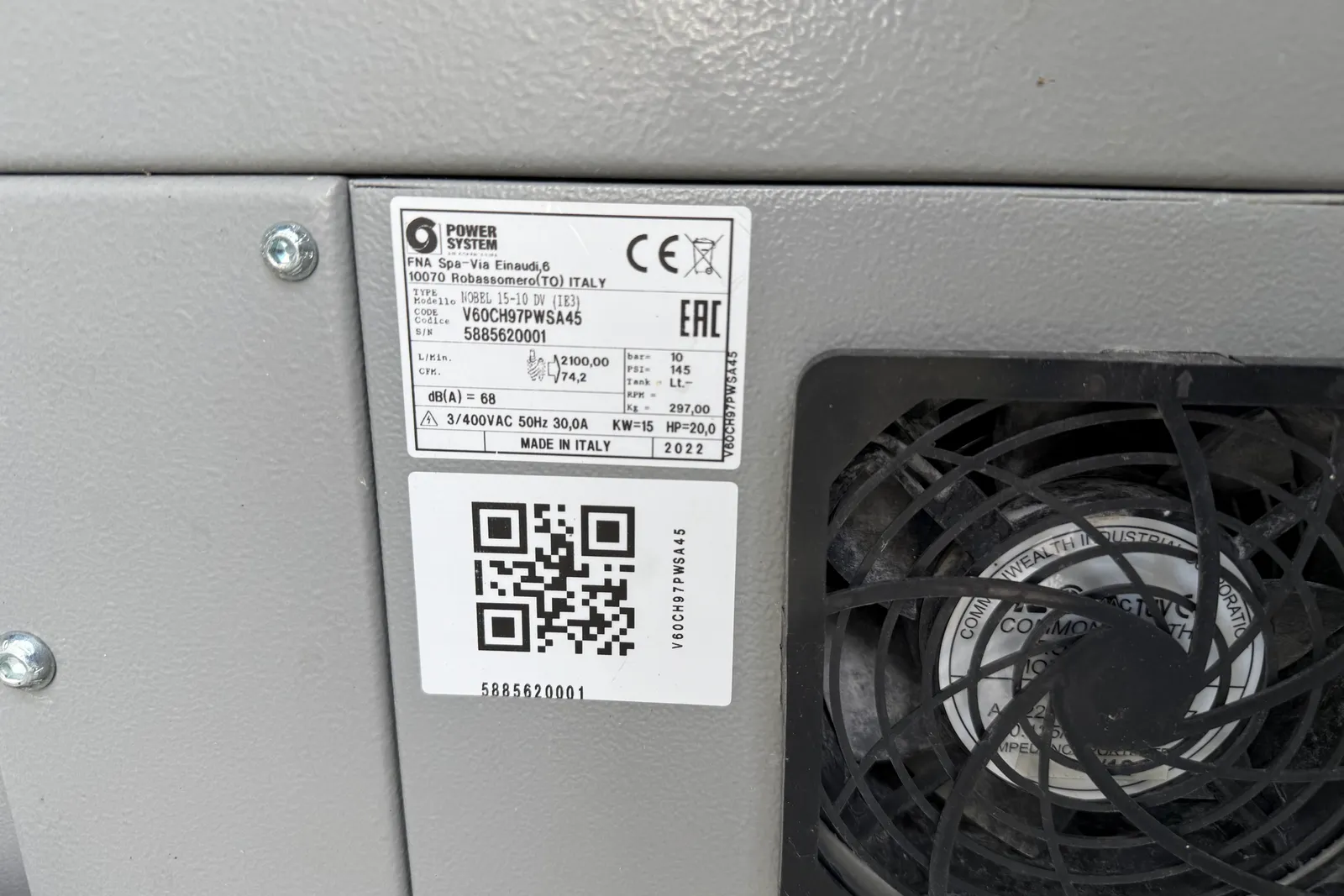 Cisterna e serbatoio, compressori, carrelli (ID 77A, 73, 74, 95, 82, 87, 81, 84, 79)