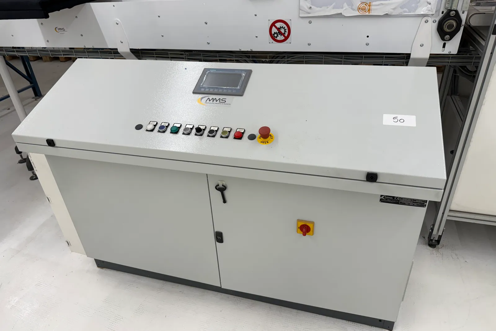 N. 2 magazzini automatici Pharmathek Sintesi, inclusi moduli di carico, linea di imballo e smistamento Mechatronic Machines & Systems e centralina di controllo