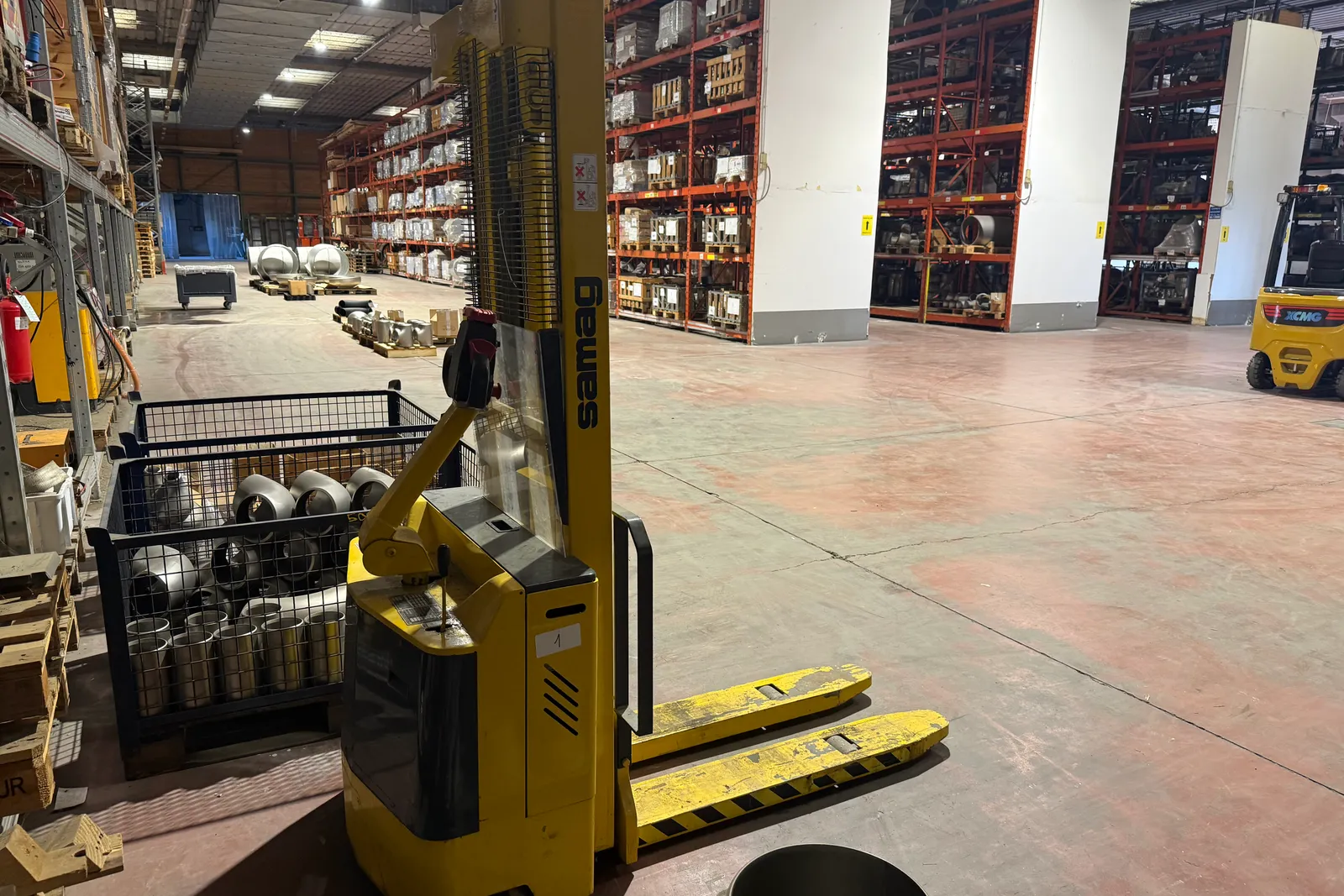 Carrello elevatore uomo a terra Samag (ID 1)