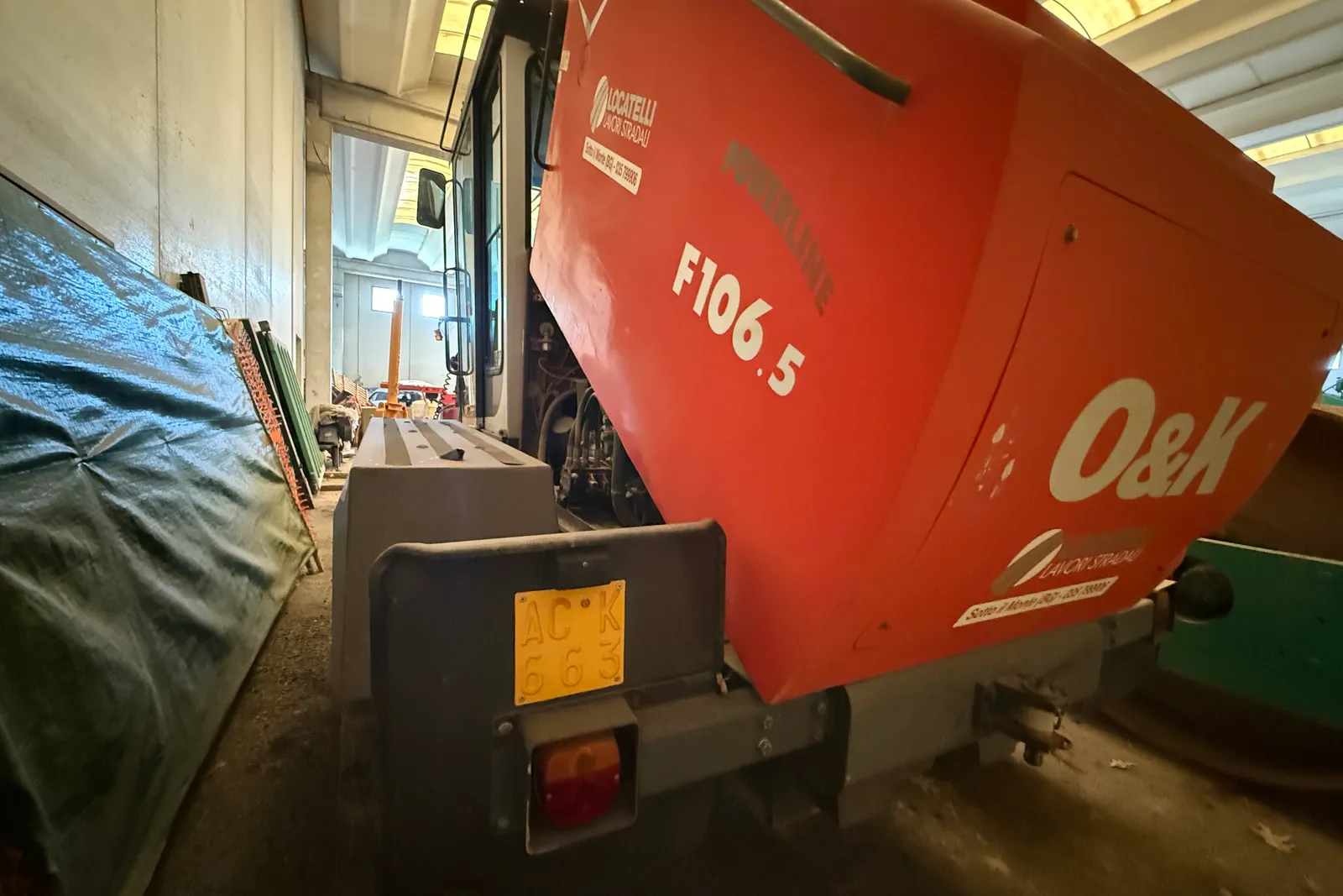 Grader O&K mod. F 106.5