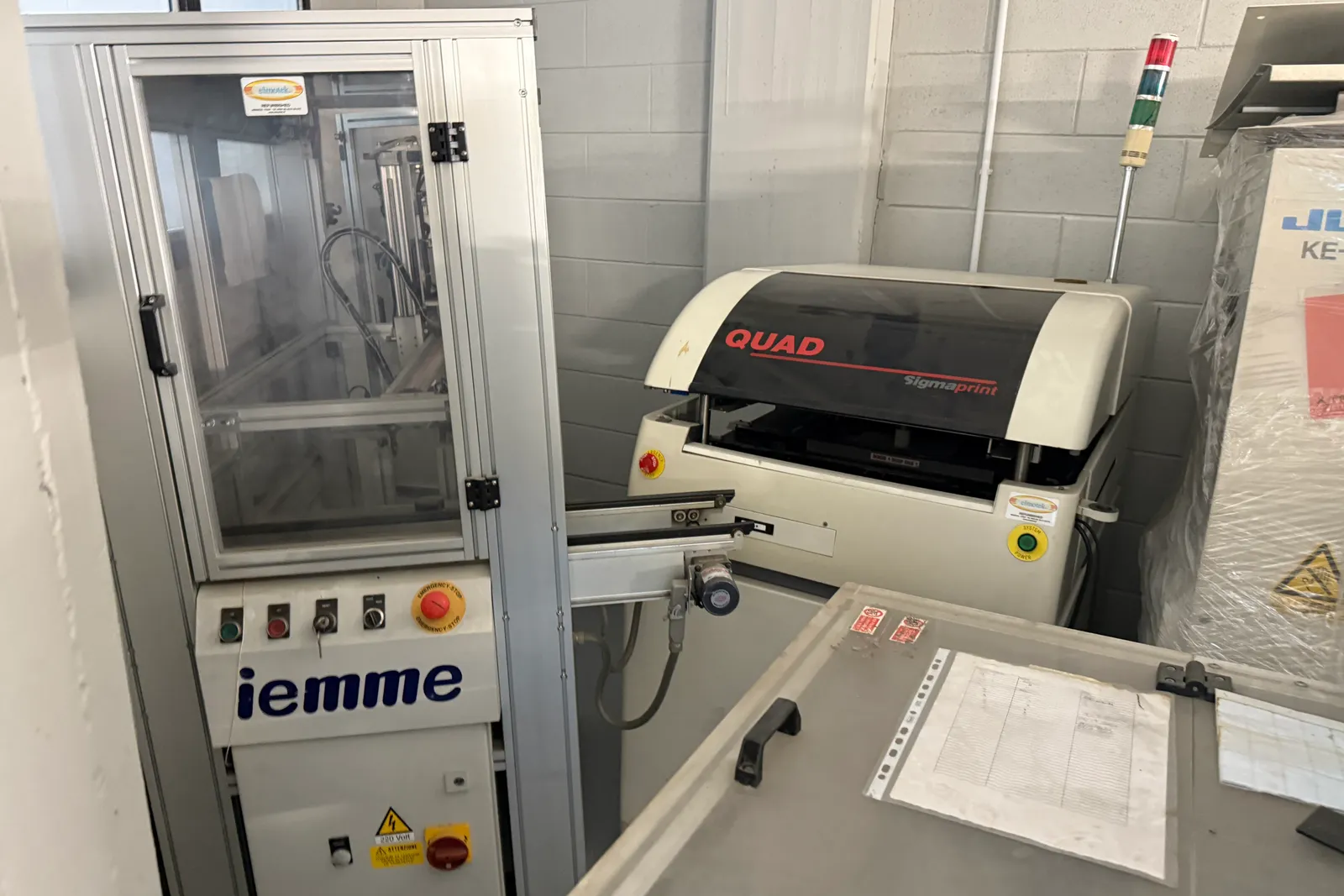 Banco Test circuiti SPEA, modulo per linea di assemblaggio Elmotek 1020 e macchinari obsoleti (ID 221 + ID 213 + ID 208)