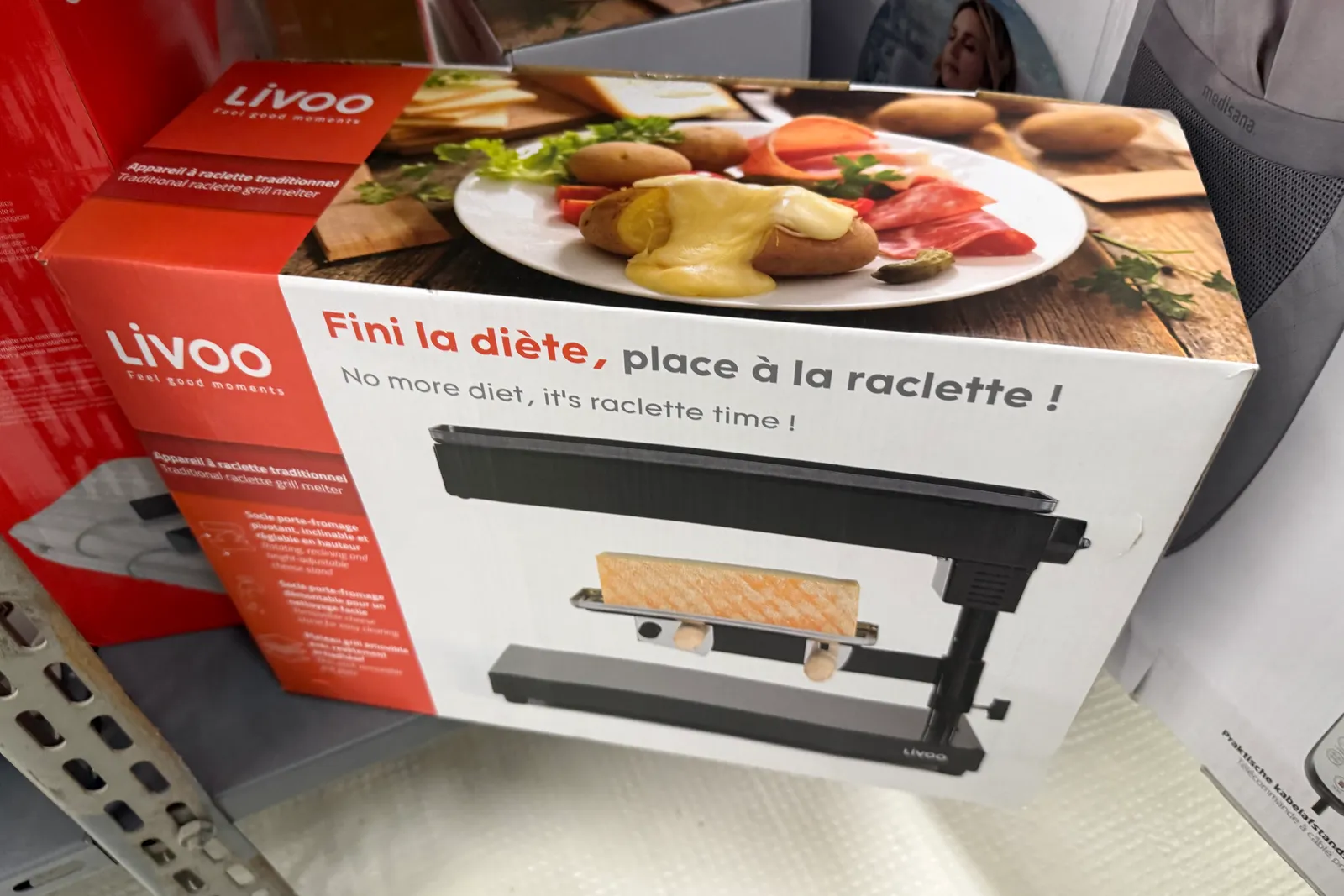 Stock prodotti, batterie, imballaggi, arredi e varie