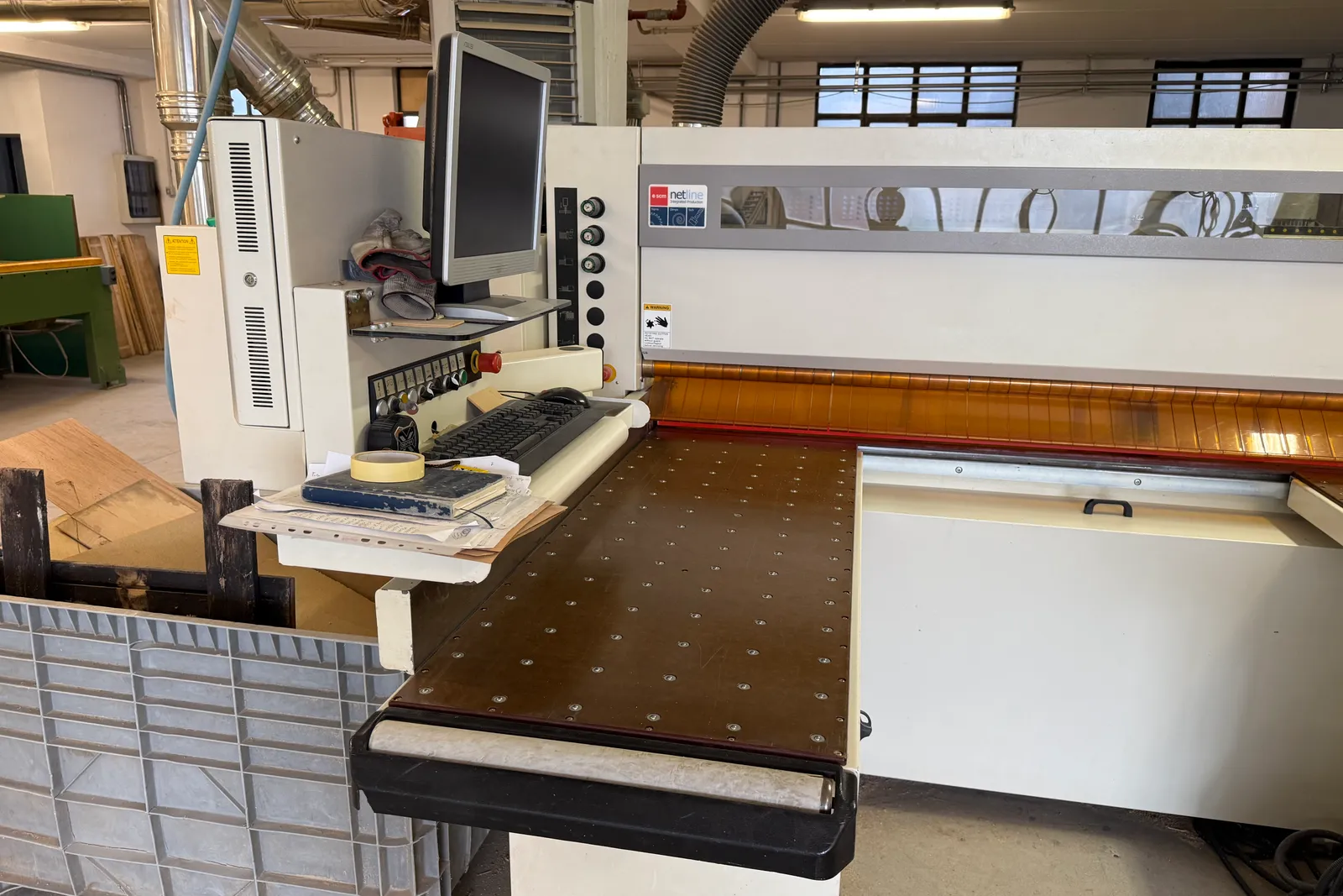 Sezionatrice SCM mod. SIGMA 125 C PLUS anno 2007 (ID 26)