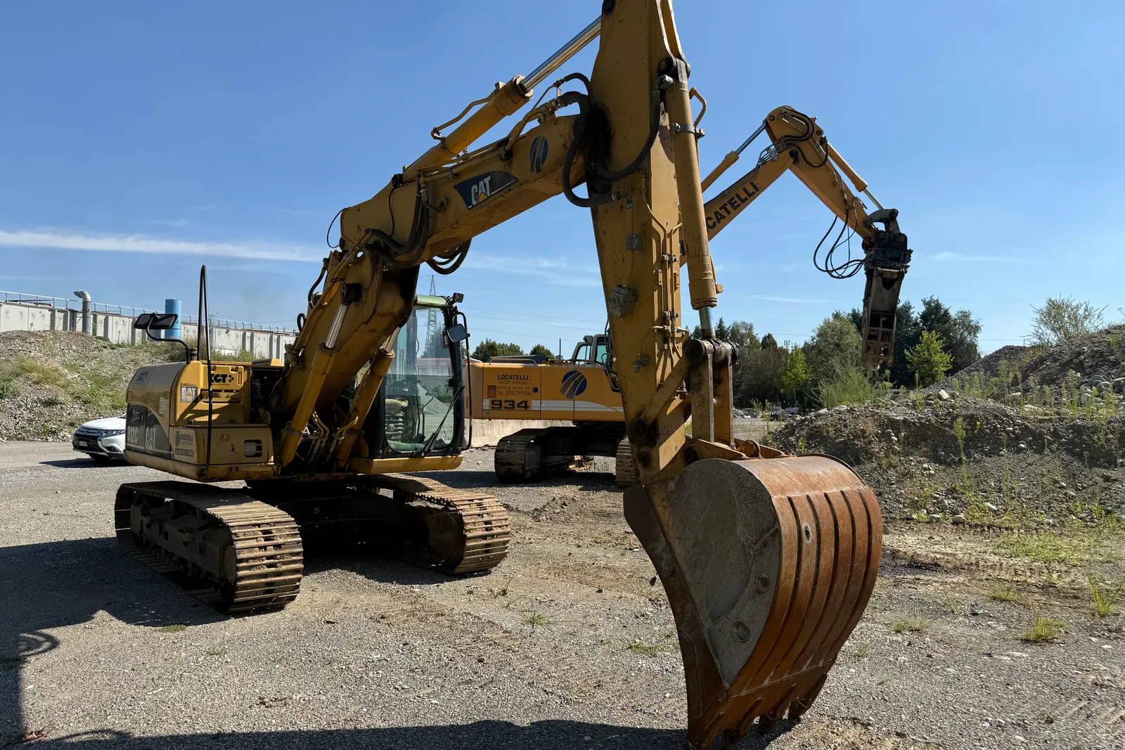 Escavatore cingolato CAT mod. 312 C