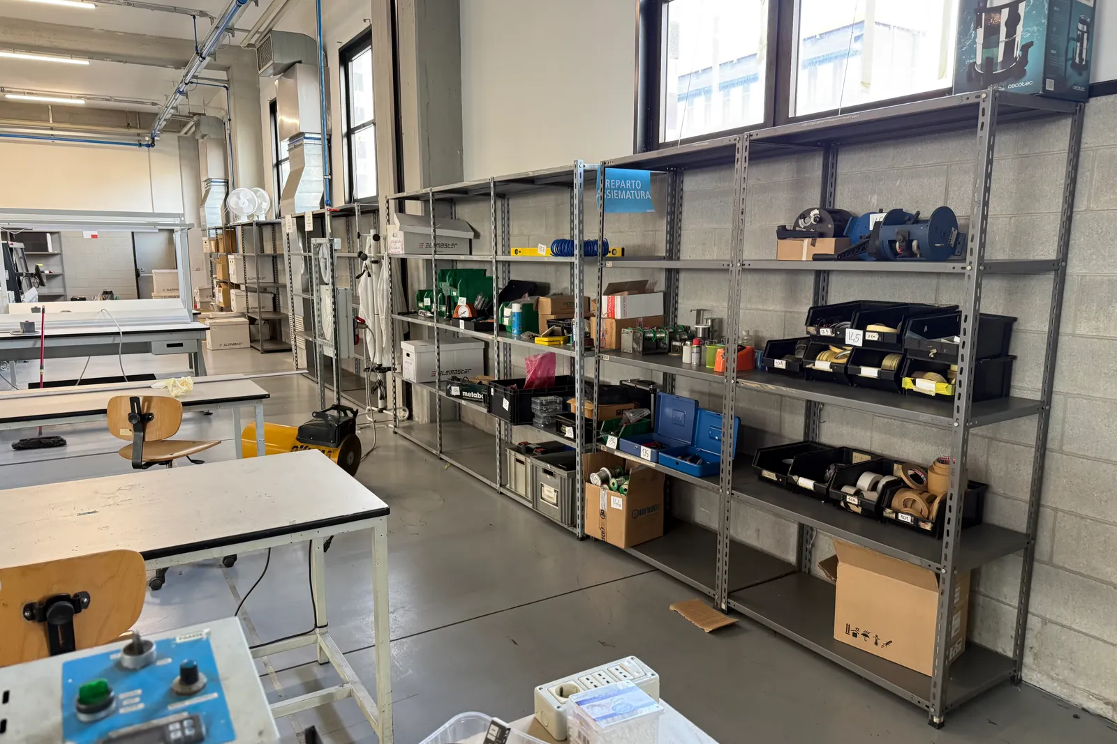 Scaffalature e armadietti metallici