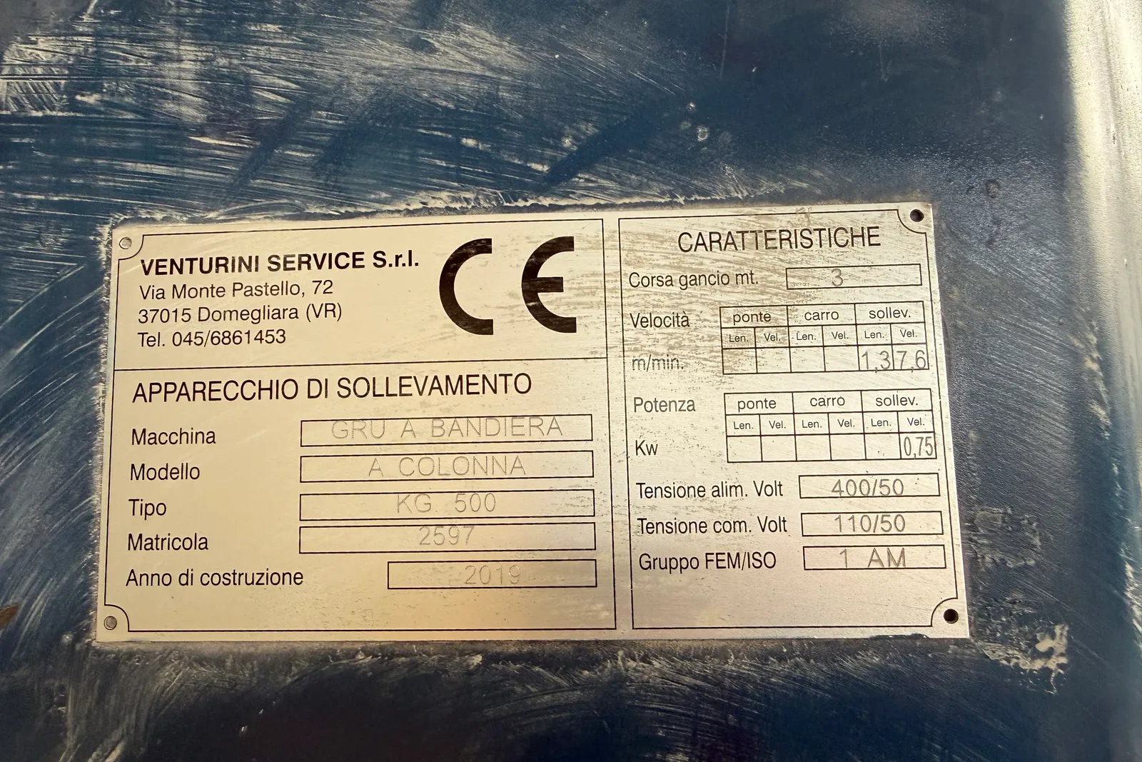 Macchine da ufficio e macchinari lavorazione pietra (ID 24, 25, 26, 27, 28, 31, 36, 35, 50, 64, 66, 68, 71)
