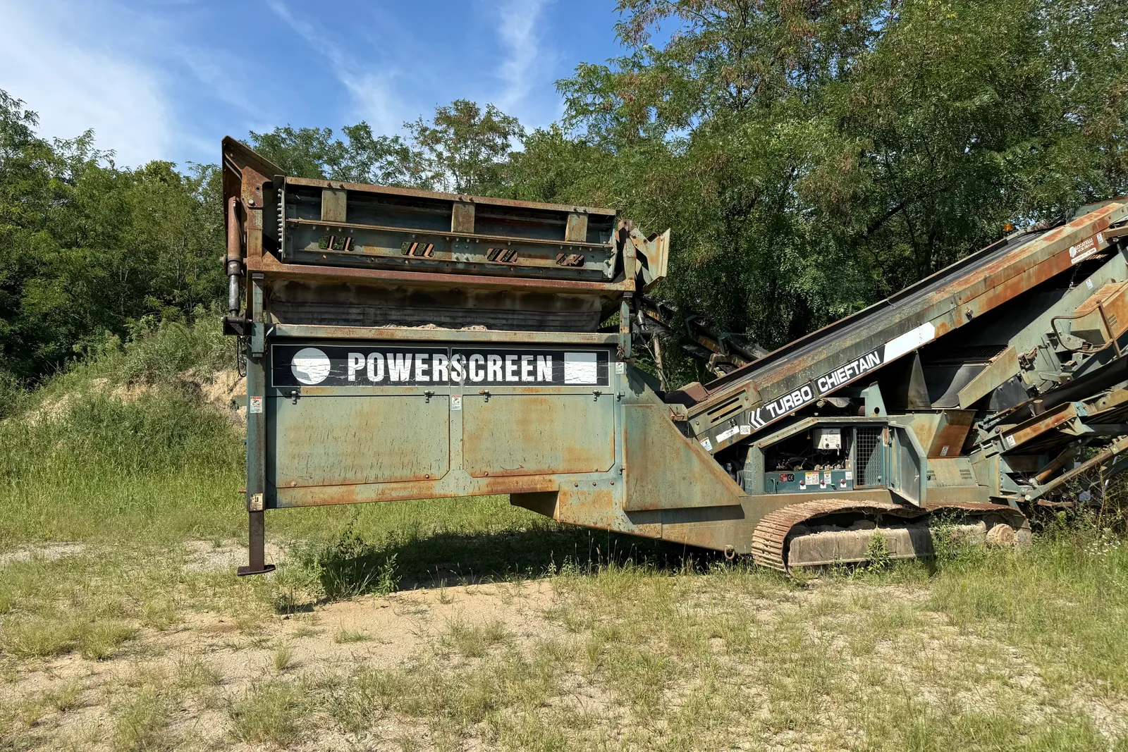 Vaglio Powerscreen mod. Turbo Chieftain 1400 Track