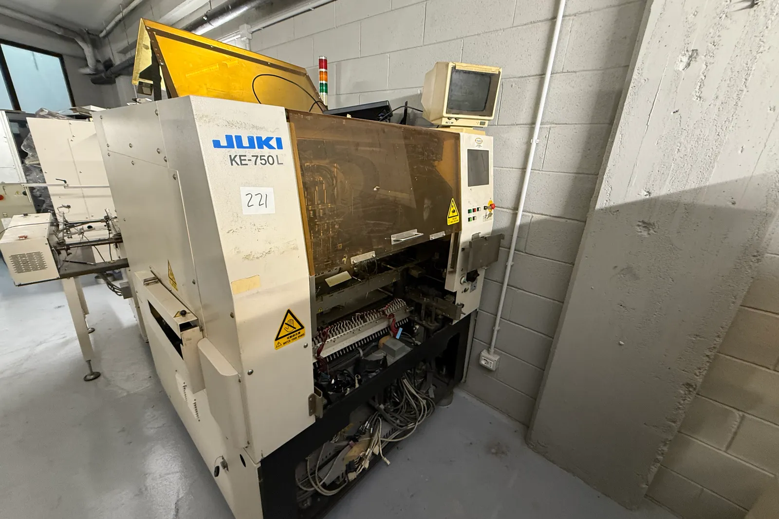 Banco Test circuiti SPEA, modulo per linea di assemblaggio Elmotek 1020 e macchinari obsoleti (ID 221 + ID 213 + ID 208)