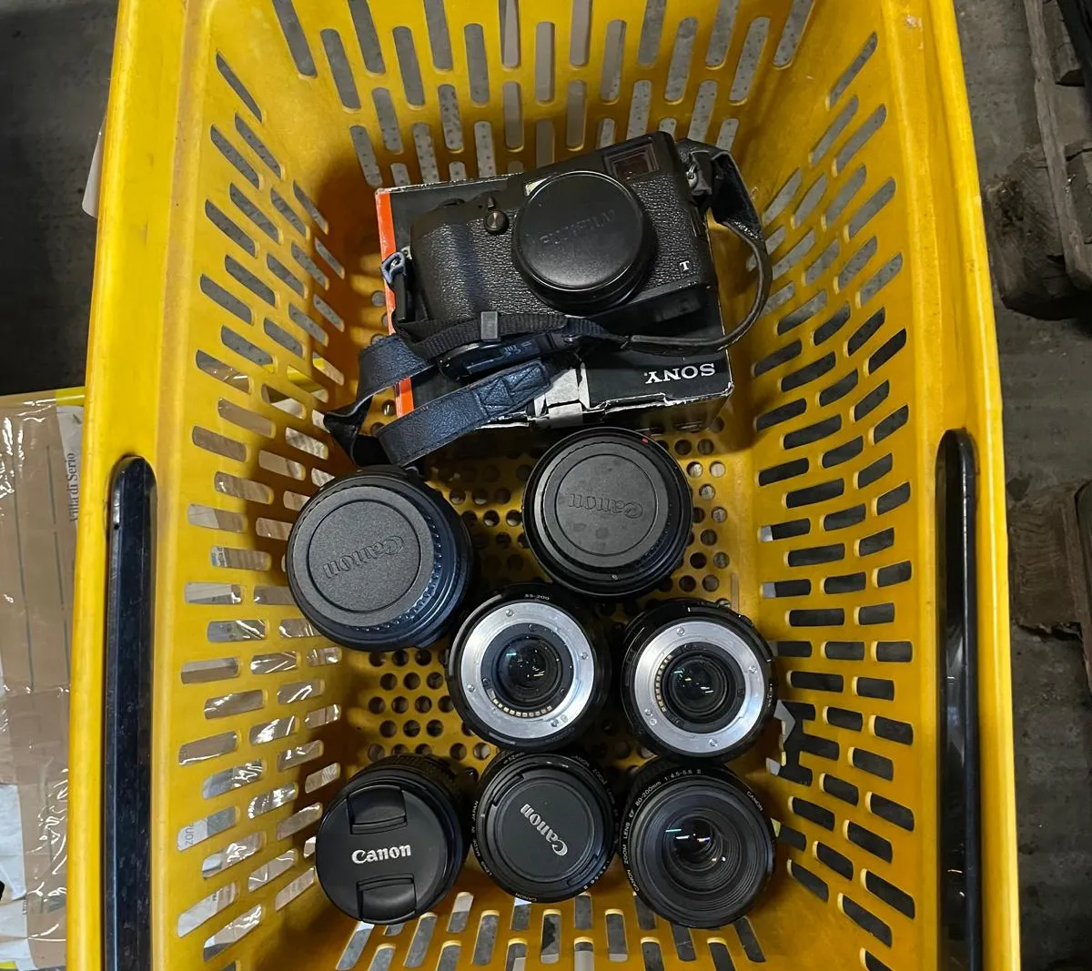 Materiale vario per ottica e fotografia