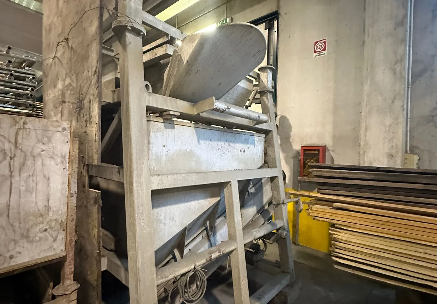 Impianto di betonaggio ARA BT 1547 – anno 2005