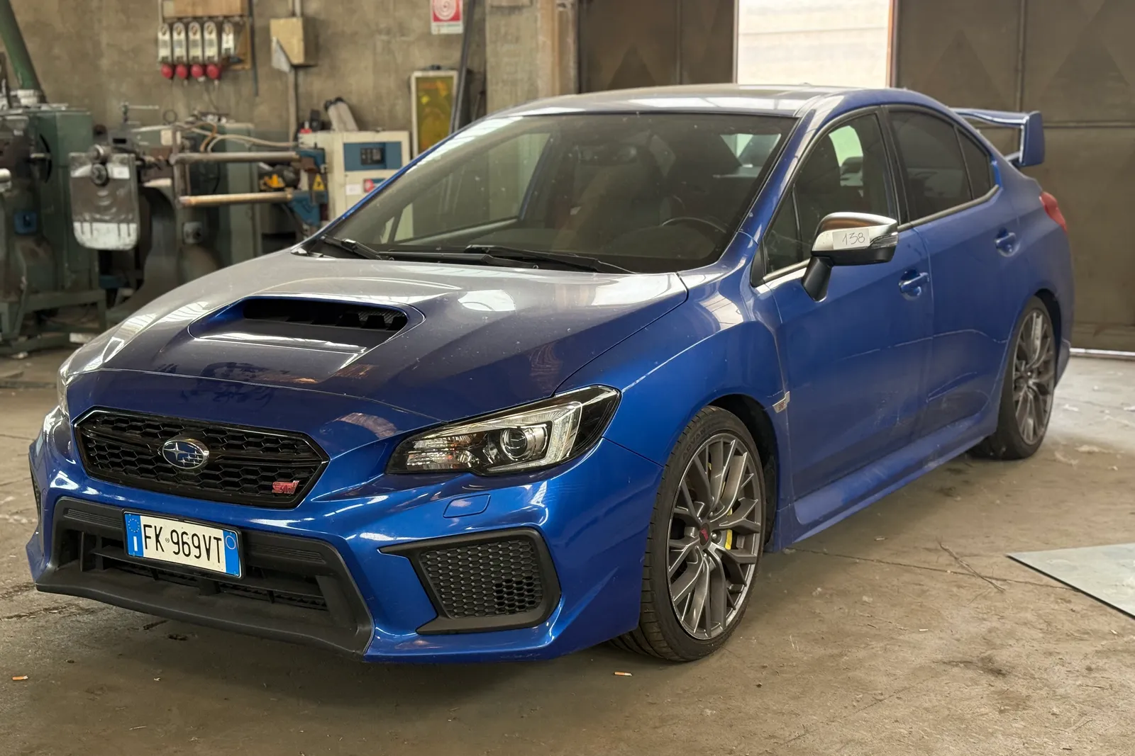 Autovettura Subaru WRX targata FK969VT (ID 138)
