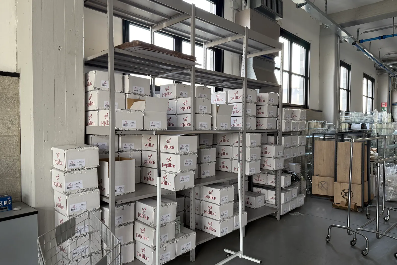 Scaffalature e armadietti metallici