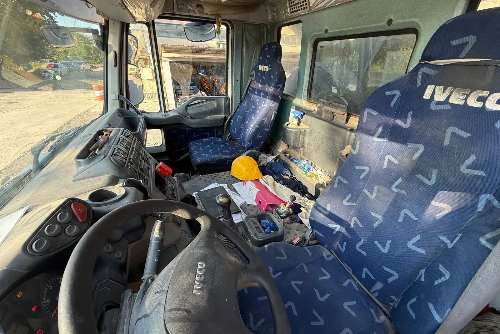 Autocarro ribaltabile Iveco Magirus A410T E4 Colombo targato DR287CR