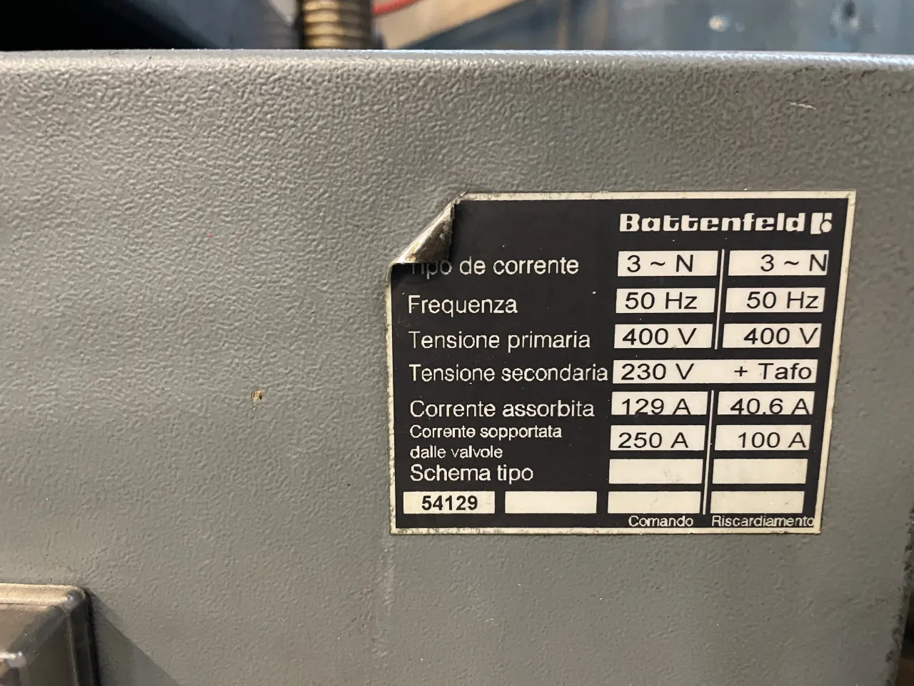 Pressa oleodinamica per stampaggio plastica Battenfeld BK – T 2700/1900