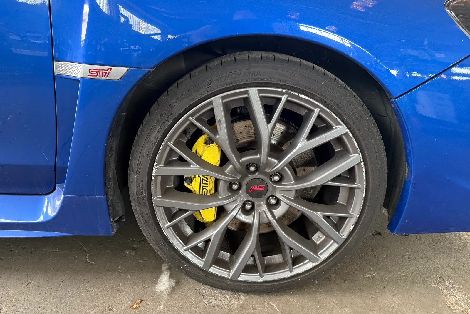Autovettura Subaru WRX targata FK969VT (ID 138)