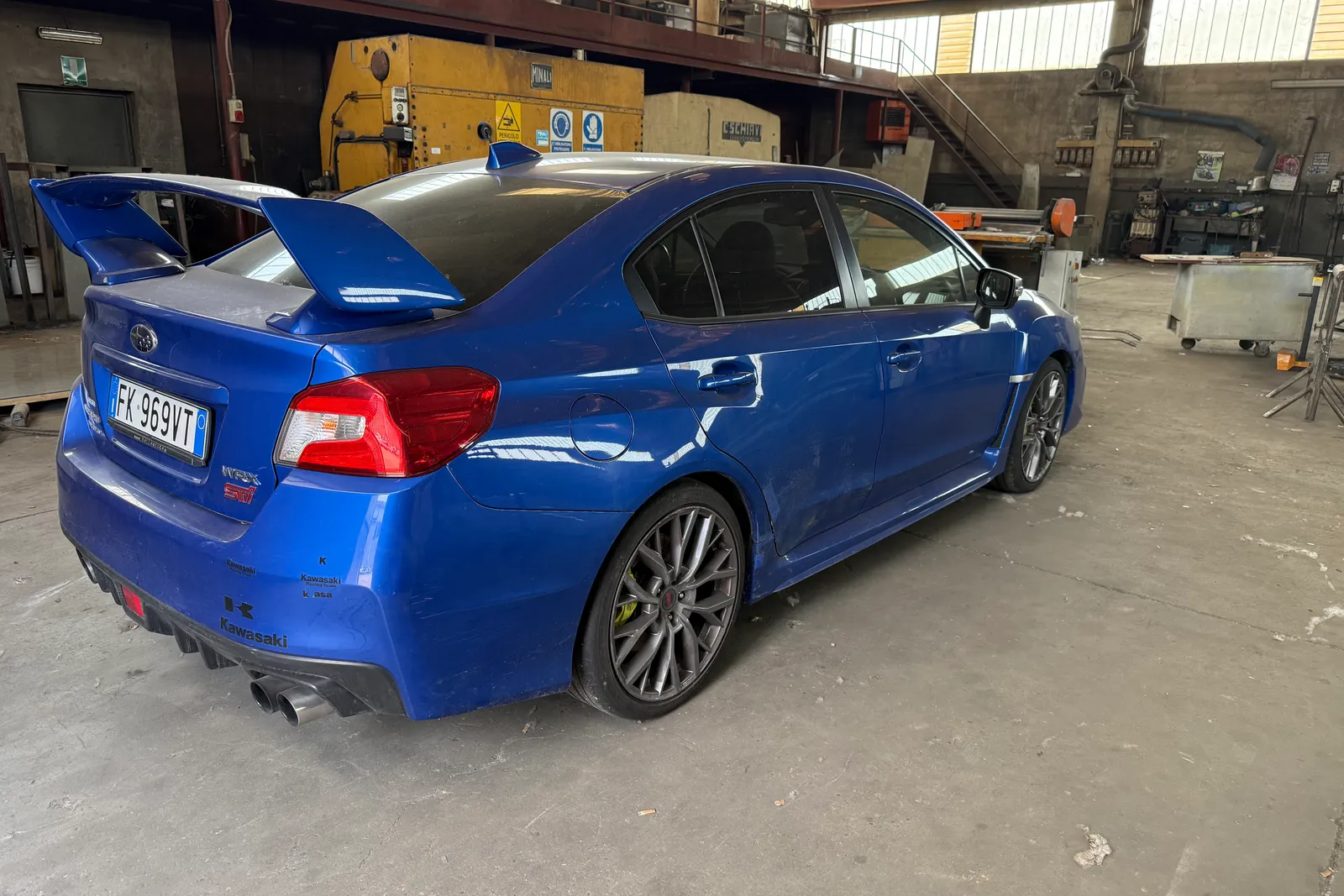 Autovettura Subaru WRX targata FK969VT (ID 138)