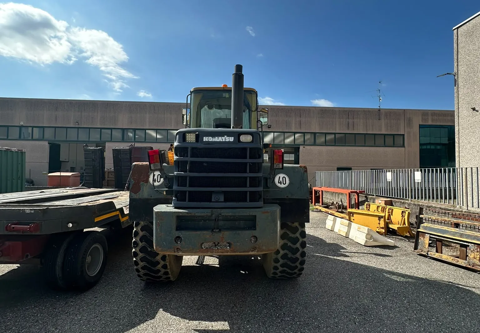 Pala gommata Komatsu mod. WA270 