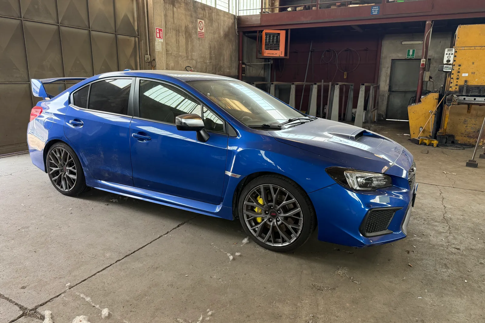 Autovettura Subaru WRX targata FK969VT (ID 138)