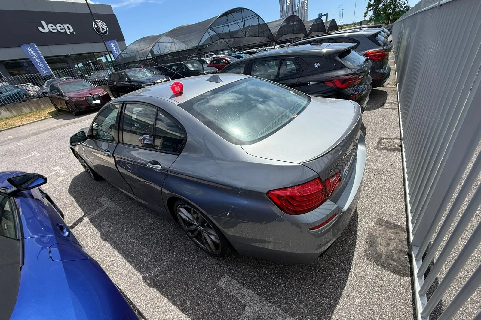 Autovettura BMW M550d xD targata EX183MD