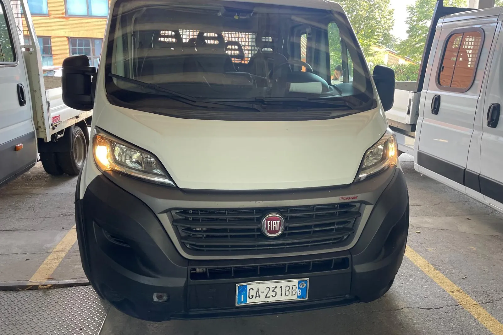 Fiat Ducato targato GA231BB