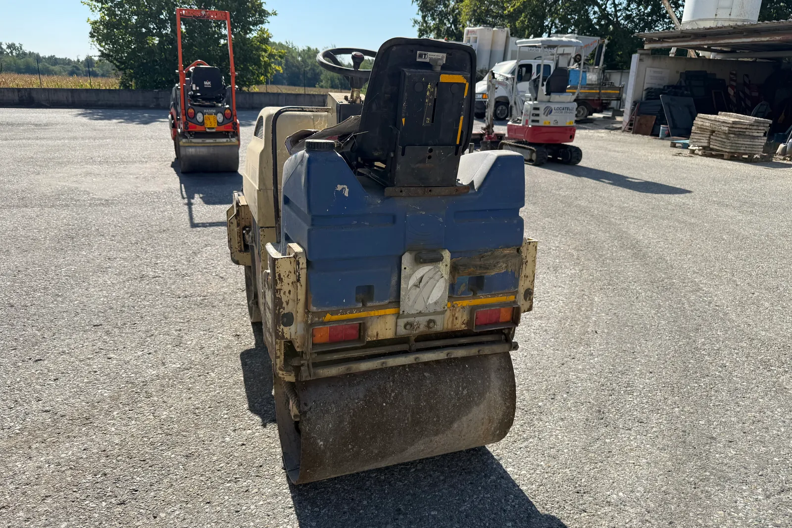 Rullo compressore Sicom mod. 15 S Sirio