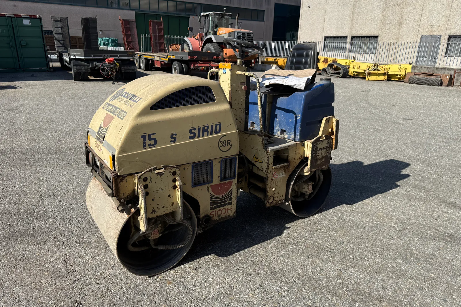 Rullo compressore Sicom mod. 15 S Sirio