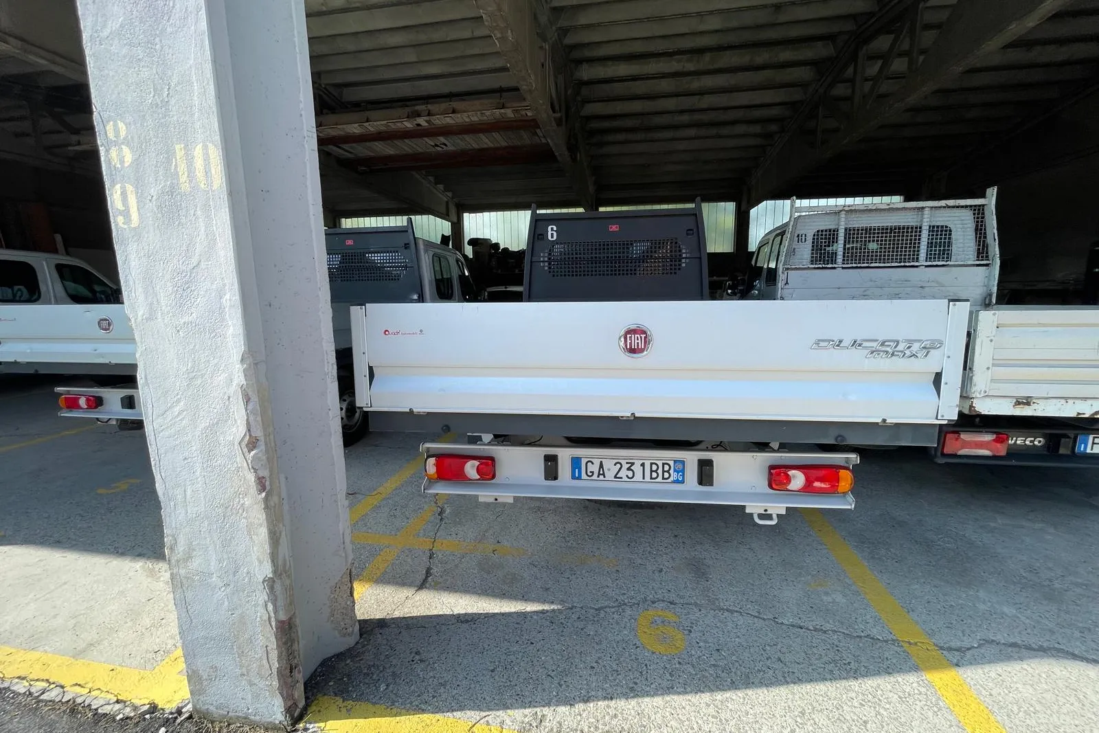 Fiat Ducato targato GA231BB