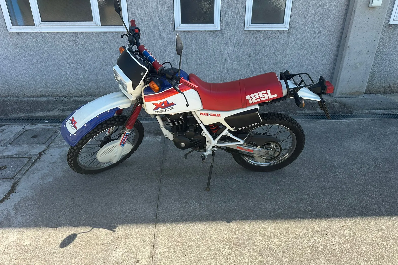 Motociclo Honda XL 125 R targato BG187060