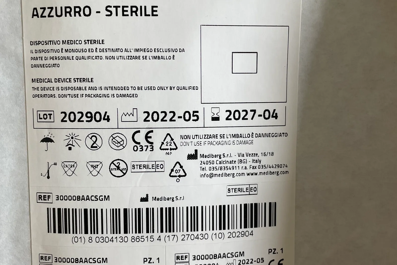Magazzino - altri prodotti e macchinari estetica come da elenco (ALLEGATO 4) oltre videoproiettore ACER mod. P7280 