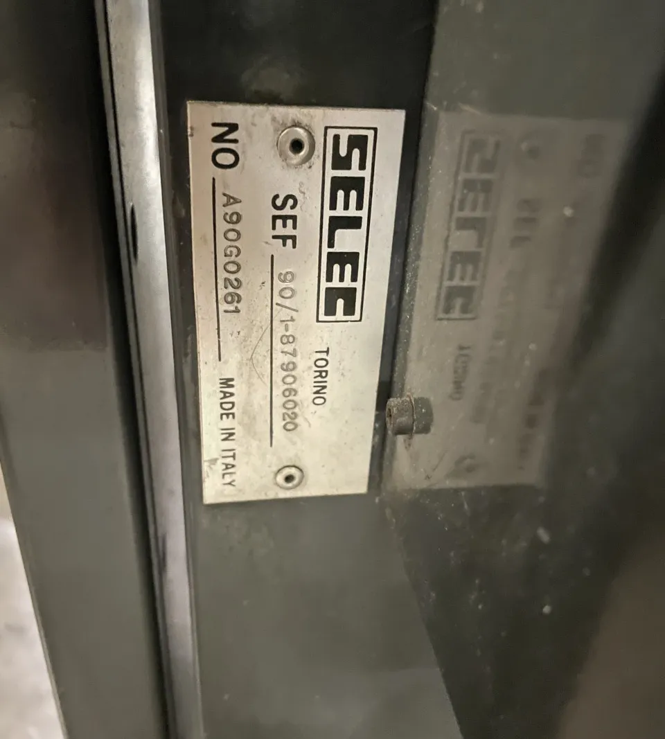 Pressa oleodinamica per stampaggio plastica Sandretto mod. Euromap 430/95