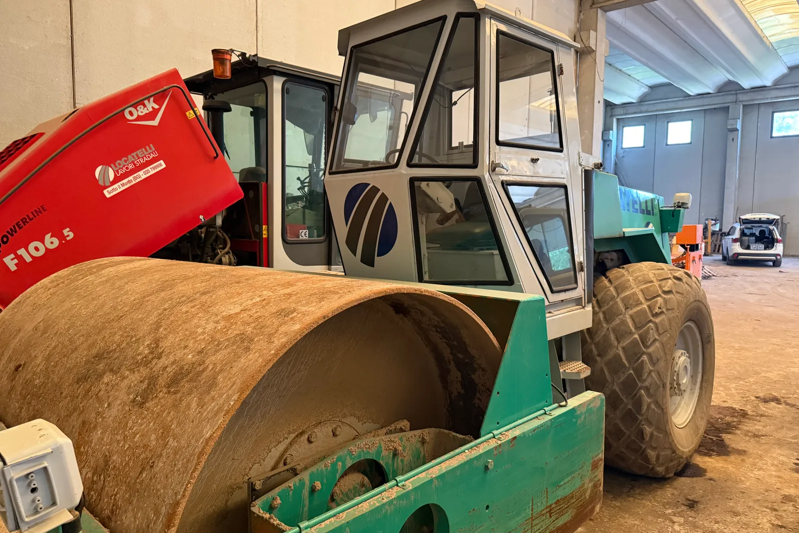Rullo compattatore gommato Dynapac mod. CA25